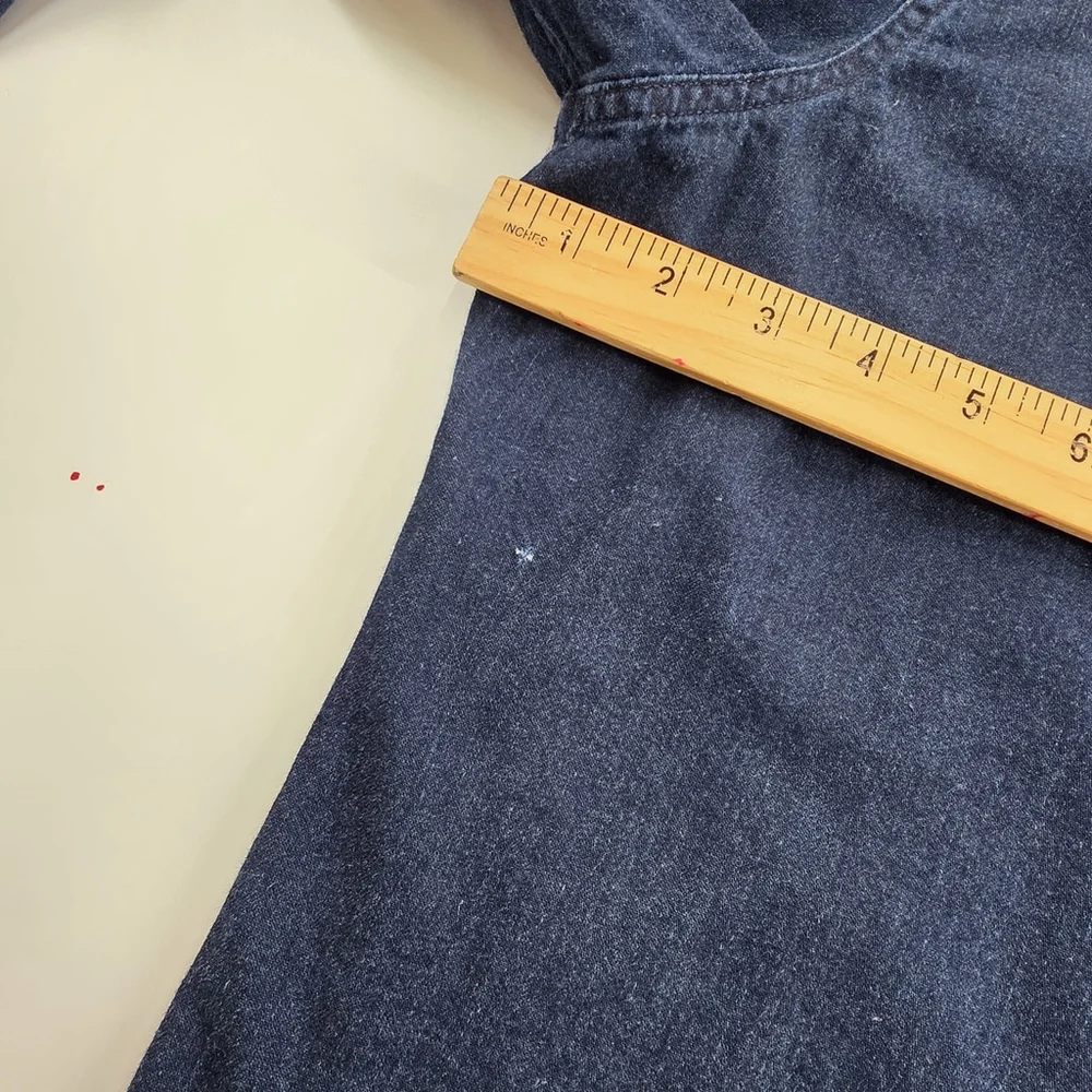 Americana Workwear Levi’s Denim Shirt Men’s XL Indigo Button-Down Casual - Picture 9 of 11